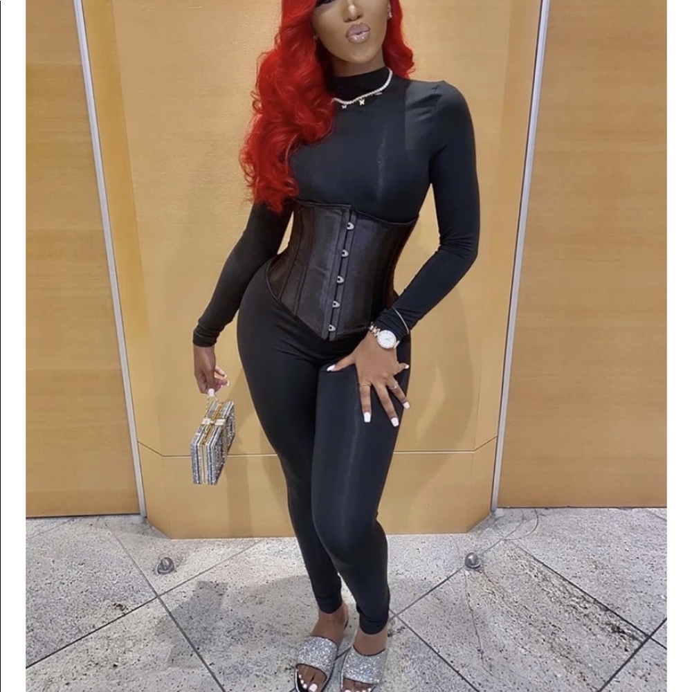 Corset and Jumpsuit
